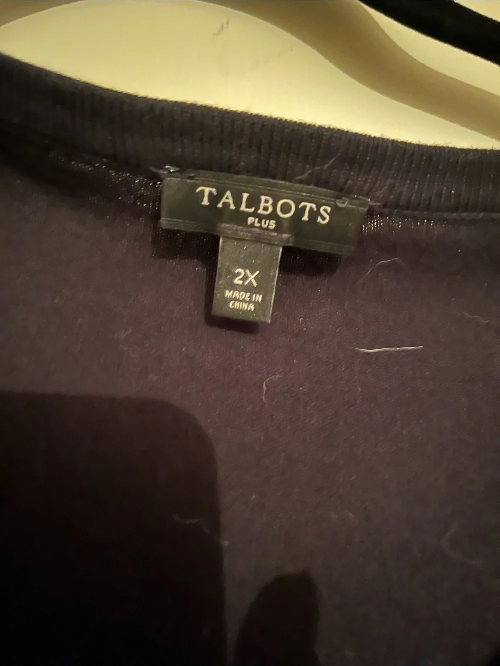 Talbots Black Button-Front Cardigan with Champagne Bottle Popping Motif, 2x